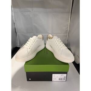 NEW KATE SPADE women's lift low top sneakers in white